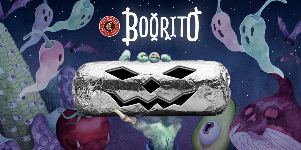 Chipotle Brings Back Booritos For Halloween